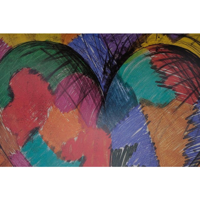 Modern Heart Poster after Jim Dine For Sale - Image 3 of 5