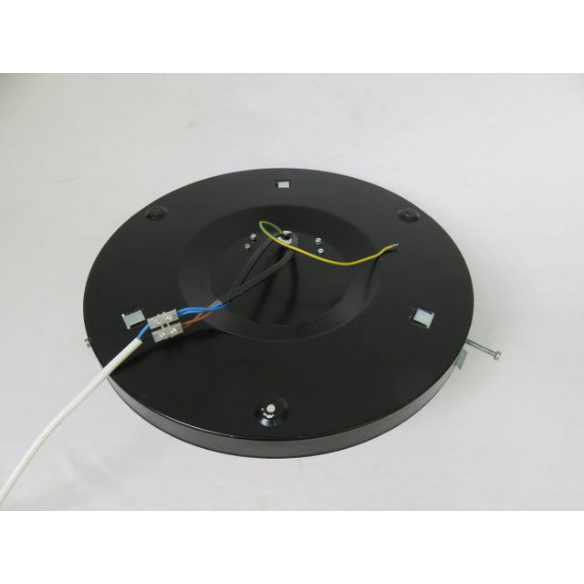 Large Opaline Glass UFO Ceiling or Wall Light from Peill & Putzler, 1970s For Sale - Image 15 of 16