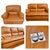 Chateau d'Ax Italian Leather 3 Seater Sofa Y2k For Sale - Image 17 of 18