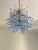 Metal Blue Selle Murano Glass Chandelier by Simoeng For Sale - Image 7 of 13