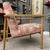 Mid-Century Modern Vintage Retro Fauteuil Exposed Wood Arm Chair For Sale - Image 3 of 6