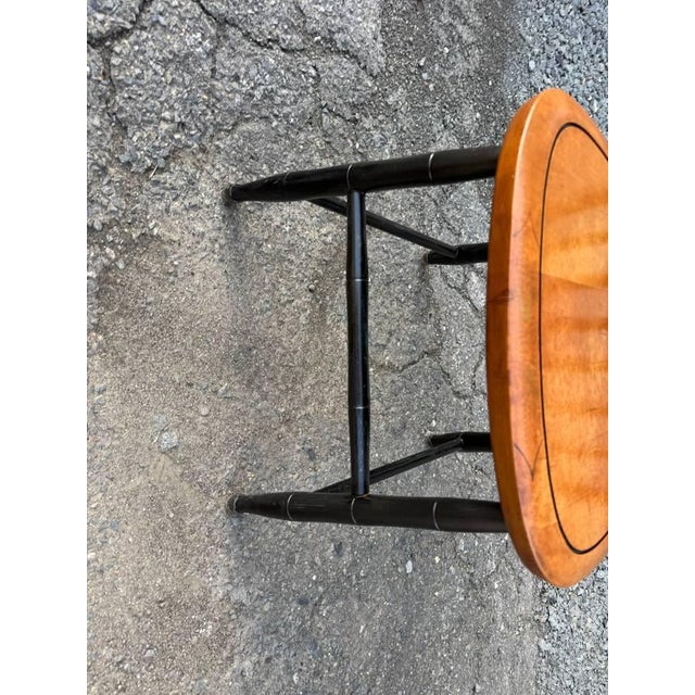 Late 20th Century Set of 4 Attributed toHitchcock Birdcage Dining Side Chairs For Sale - Image 13 of 17