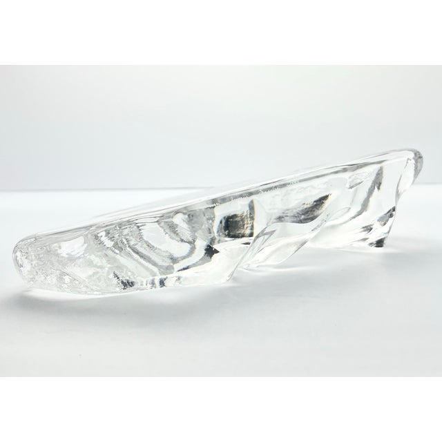 Mats Jonasson X Målerås Crystal Humpback Whale Paperweight Sculpture For Sale In Dallas - Image 6 of 8
