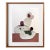 "Love Without Words 4" Original Mixed-Media Collage on Paper by Zac Woodiel For Sale