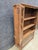 Burnt Umber Solid Reclaimed Wood Glass Display Hutch, Rustic Farmhouse Bookcase For Sale - Image 8 of 13