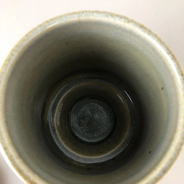 Abstract Ceramic Studio Pottery Can with Lid by Wendelin Stahl, Germany, 1970s For Sale - Image 16 of 18