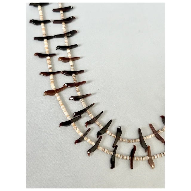 Stone Vintage Native American Zuni Fetish Necklace For Sale - Image 7 of 8