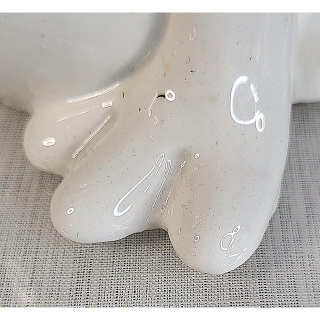 1970s Fitz and Floyd Frog Planter For Sale - Image 11 of 12