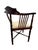 1900 - 1909 Antique Edwardian Mahogany Corner Chair, 1800s For Sale - Image 5 of 11