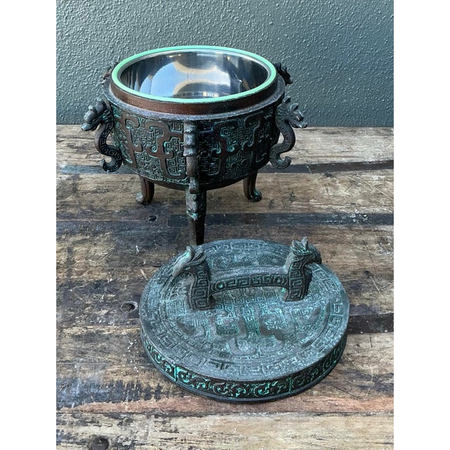 Vintage MCM Ice Bucket After James Mont For Sale - Image 10 of 12