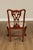 Chippendale Style Quality Set Of Eight Solid Mahogany Dining Chairs For Sale - Image 12 of 18