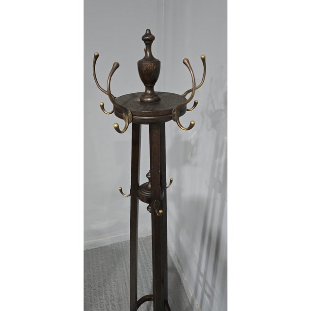 Arts and Crafts Coat Stand, 1910s For Sale - Image 6 of 7