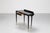 Gio Ponti Mid-Century Brass, Wood and Glass Console in the style of Gio Ponti, 1950s For Sale - Image 4 of 6