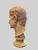 A striking Neoclassical-style bust inspired by classical Roman portraiture, featuring refined facial features and detailed...