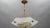 Goldenrod Art Deco Enameled and Frosted Glass Pendant Light from Loys Lucha, 1930s For Sale - Image 8 of 18