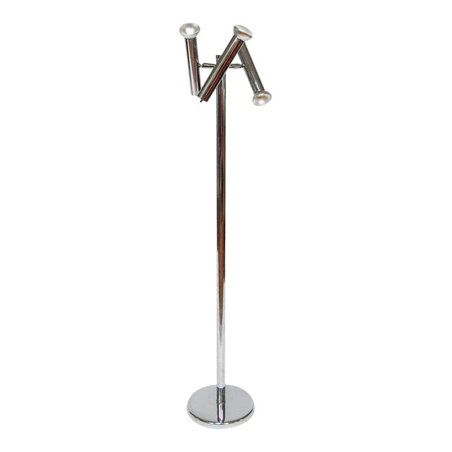 Mid 20th Century Minimalist TSAO Designs Floor Lamp For Sale