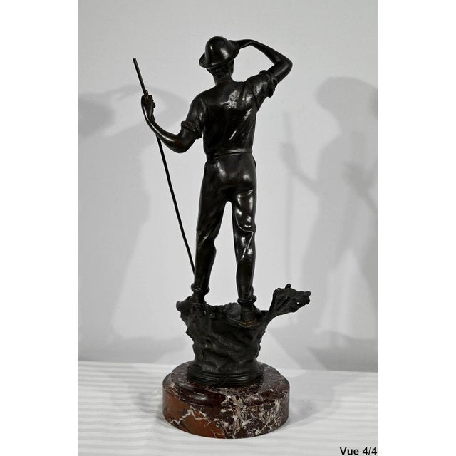 E.Aizelin, Le Faucheur, Late 1800s, Bronze For Sale - Image 15 of 18