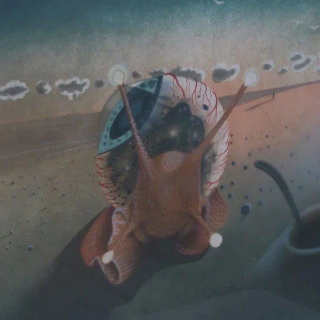 Xavier Degans, Surrealist Artwork, 1970s, Print, Framed For Sale - Image 9 of 10