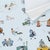 Not Yet Made - Made To Order SAMPLE - Schumacher x The New Yorker Joana Avillez's Street Scenes Wallpaper In Multicolor On Sky Blue For Sale - Image 5 of 5