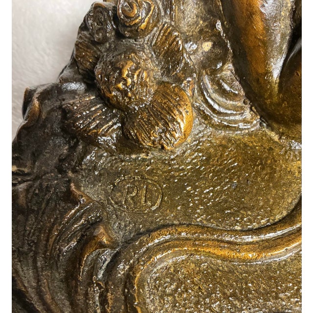 Art Nouveau Bronze Vide-Poche Trinket Tray, Marked R L , Circa 1860 - 1912 For Sale - Image 12 of 12