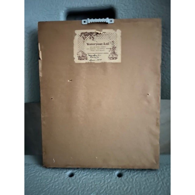 Framed Maxfield Parrish, Prosperina and the Sea-Nymphs, Circa 1905 For Sale - Image 4 of 4