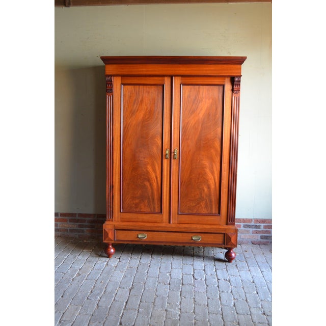Antique Cabinet in Mahogany For Sale - Image 10 of 10