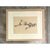 Vintage Framed Reclining Skeleton Study on Paper For Sale - Image 4 of 12