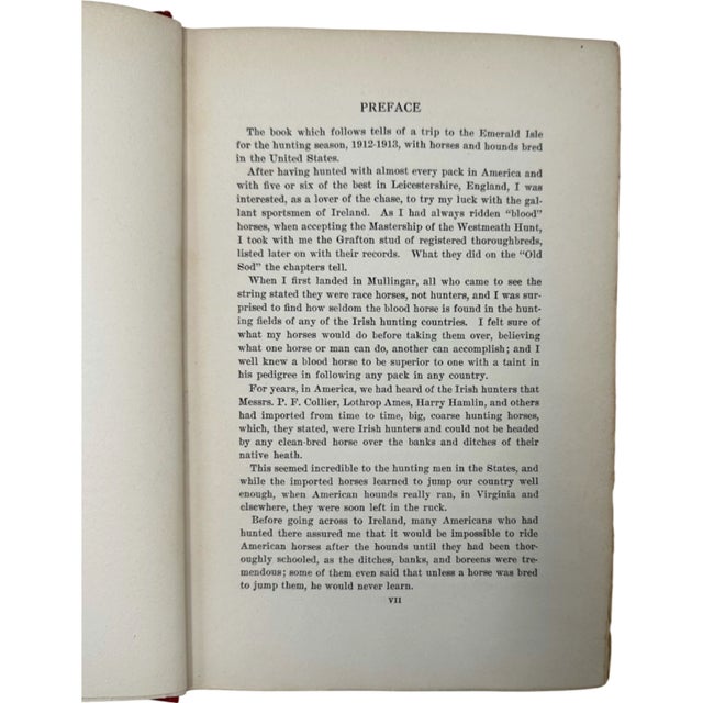 Red A Sporting Tour Through Ireland England Wales France Vol I 1925 Smith For Sale - Image 8 of 16
