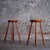 Brown High Stools, 1960s, Set of 2 For Sale - Image 8 of 14