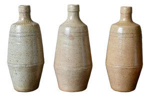Vases in Sandstone, Set of 3