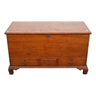 1820s American Pennsylvania Blanket Chest For Sale