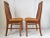 Wood Vintage Chairs in Tweed and Wood, Set of 4 For Sale - Image 7 of 12