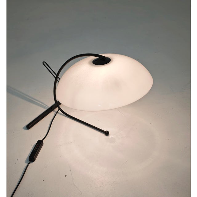 Table Lamp in Murano Glass and Black Metal, 1980s For Sale - Image 16 of 18