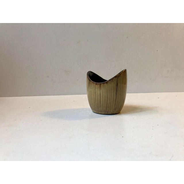 Danish Ceramic Vase by Ady Krøyer, 1950s For Sale - Image 10 of 11