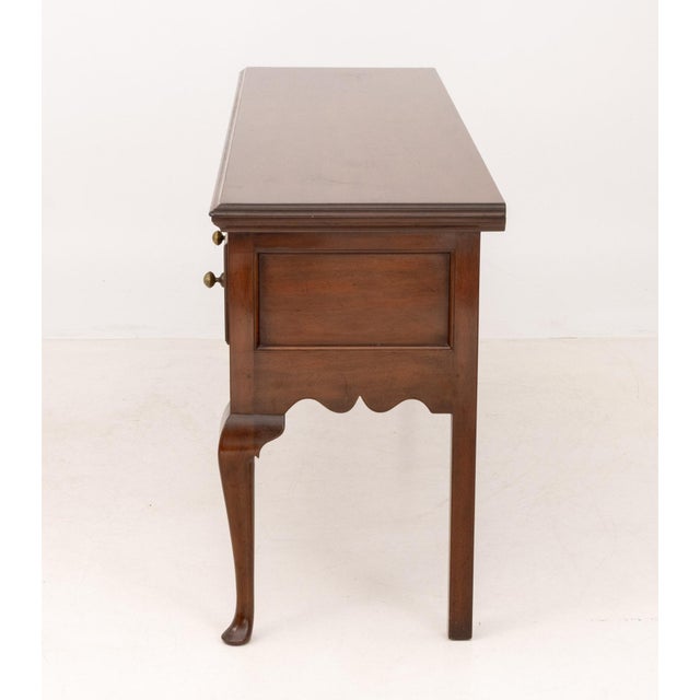 Wood American Vintage Queen Anne Style Walnut Sideboard For Sale - Image 7 of 10