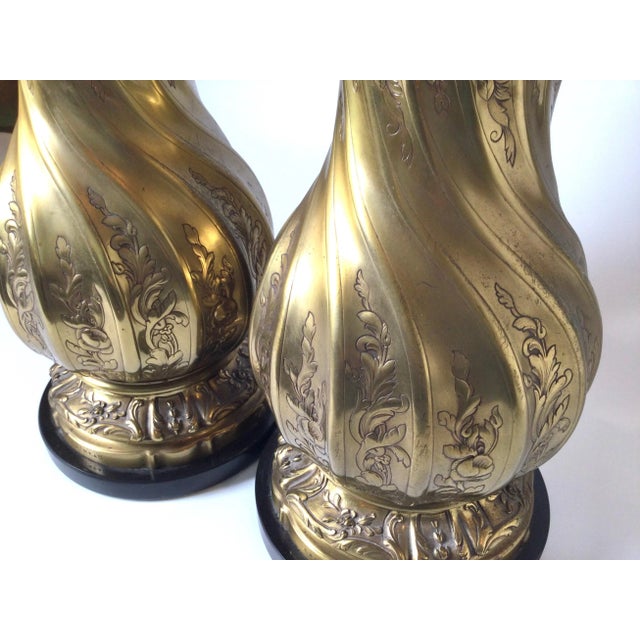 1910s French Gagneau Lamps - A Pair For Sale - Image 10 of 11