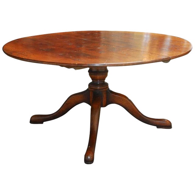 Italian Walnut Round Pedestal Dining Table Chairish