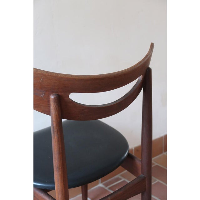 Danish Teak Dining Chairs in the manner of Henry Walter Klein, 1960s, Set of 5 For Sale - Image 17 of 18