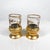 Mid-Century Modern 1970s Set of Two Gold Leaf Glass Demitasse Turkish Tea Mugs Arcoroc France For Sale - Image 3 of 11