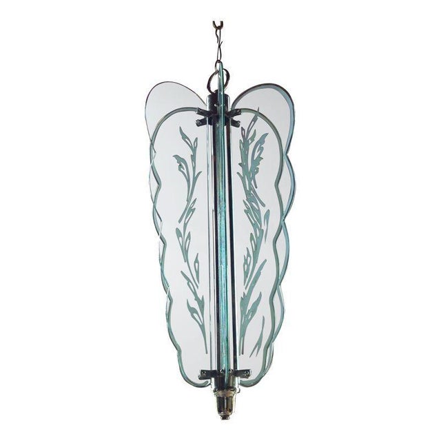 Art Deco Butterfly Chandelier For Sale