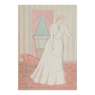 Heroes and Heroines of Bittersweet, Max Beerbohm Lithograph For Sale