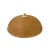 2020s Asian Handmade Rustic Brown Rattan Round Accent Cover For Sale - Image 5 of 5