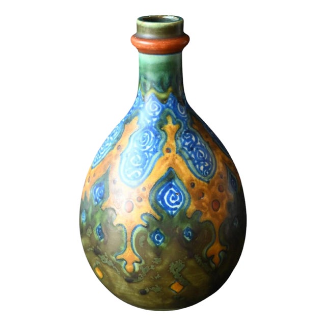 Stoneware Vase, 1890s For Sale