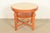 Baker Furniture Italian Provincial Pine and Travertine Top Tea Table or Center Table For Sale - Image 12 of 12
