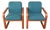 Mid Century Bentwood Lounge Chair Pair in the Style of Milo Bouman For Sale