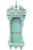 Transform your display space with this whimsical and uniquely repurposed vintage wall clock casing, artistically...