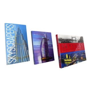 2000s Oversize Illustrated Architectural Books - Set of 3 For Sale