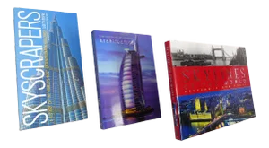 2000s Oversize Illustrated Architectural Books - Set of 3