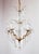 Gold French Bronze Chandelier with Crystals, 1950s For Sale - Image 8 of 9