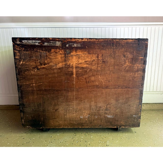 Antique Korean Bandaji with Expressive Grains from Jeju Do Island For Sale - Image 16 of 18